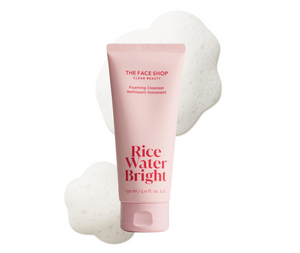 The Face Shop Rice Water Bright Foaming Facial Cleanser with Ceramide