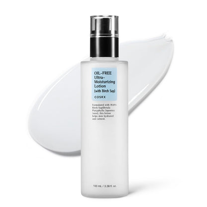 COSRX Oil Free Lotion with Birch Sap(3.38 fl.oz / 100ml)