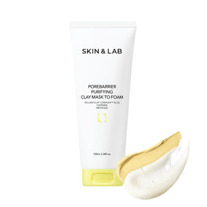 [SKIN&LAB] Porebarrier Purifying Clay Mask to Foam