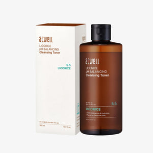 ACWELL Licorice pH Balancing Korean Toner for Cleansing